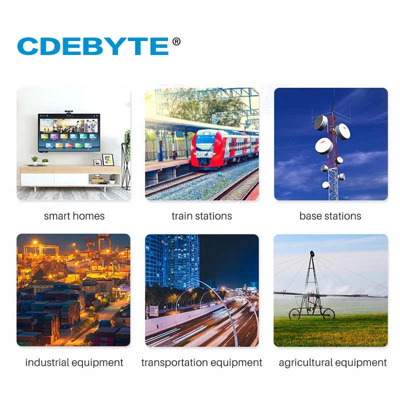 2.4GHz 5.8GHz 유리 섬유 안테나 6/9dBi 이득 N-J 인터페이스 CDEBYTE TXWF-BLG-40 더 긴 통신 거리 기지국