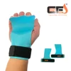 Rubber chalk free weight Lifting Grips Heavy Duty Straps Alternative Power Lifting Hooks for Deadlift Wrist Support Calleras 4