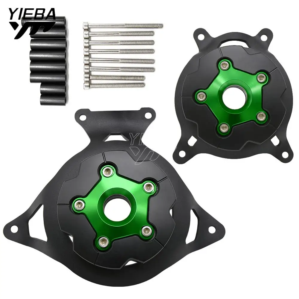 Motorcycle Engine Cover Protector Left & Right Side For KAWASAKI Z800 Z 800 2013 2014 2015