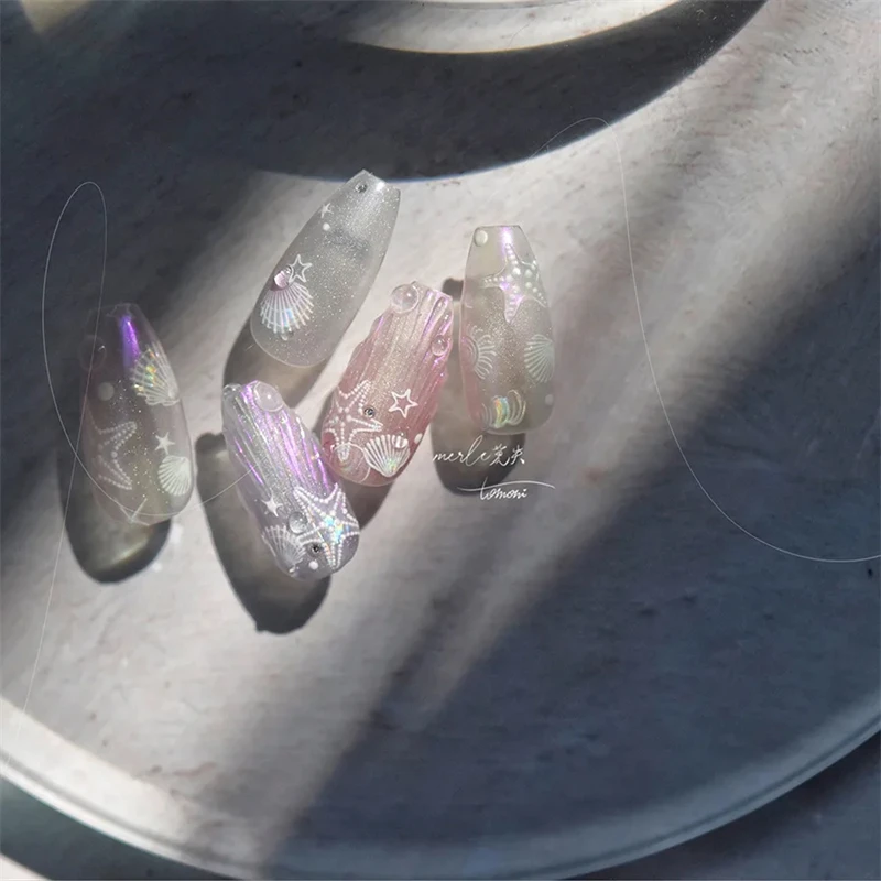 Summer Beach Nail Art Stickers 9