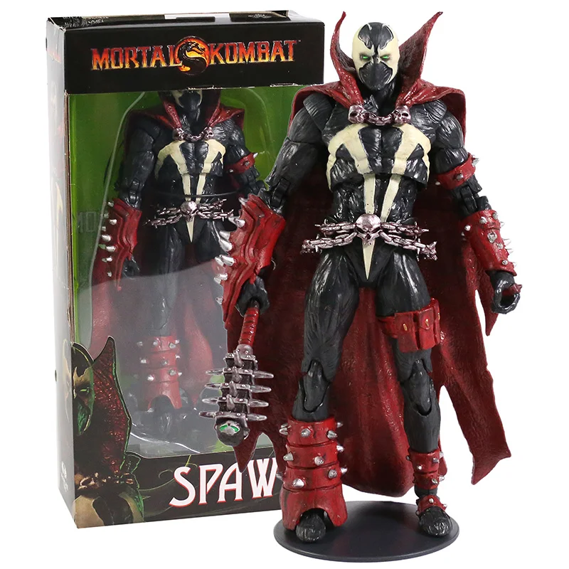 Mortal Kombat 11 SPAWN 7 ”aksiyon figürü silahlarla gevşek