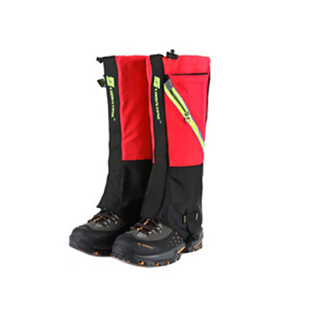 Waterproof Snow Hiking Gaiters Winter Hiking Gaiters Dual Layer Breathable Skiing for Adult Child 1 Pair