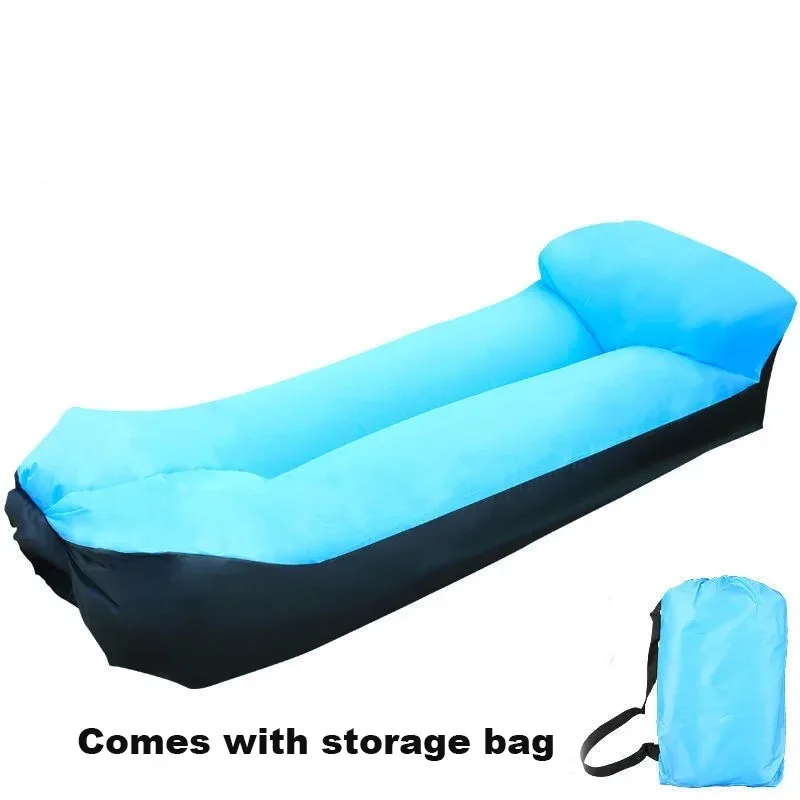 Inflatable Sofa Lazy Sofa Outdoor Portable Picnic Camping Beach Festival Inflatable Lazy Mattress