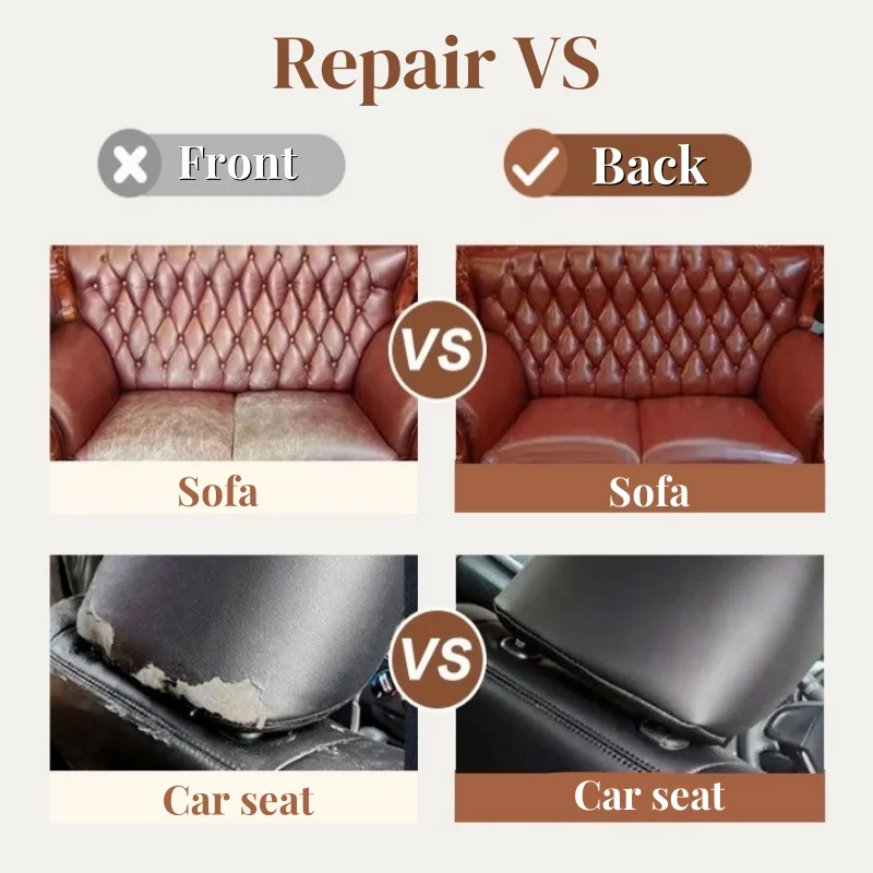 고품질 자기 접착 가죽 패브릭 가방 자동차 좌석 소파 수리 DIY PU 가죽 패치 스티커 강한 접착제 자동차 인테리어 테이프