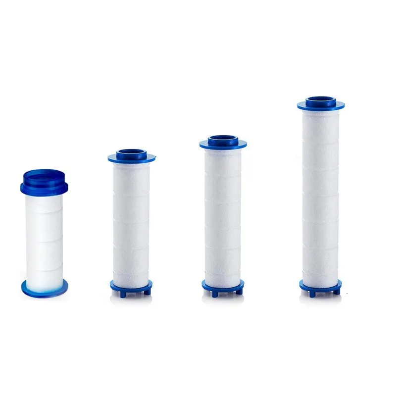 8/9.5/11.5cm Shower Head Filter PP Cotton Portable Mini Water Filter Negative Ions Pressurized Handheld Shower Head 3Pcs shower head,filter shower head,shower water filter