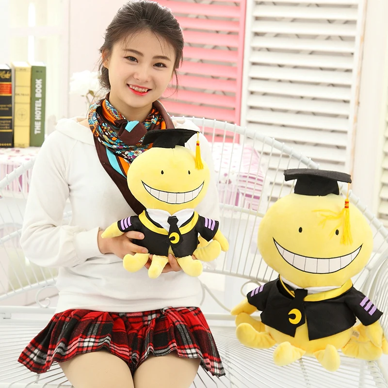 Manga Peluche Koro Sensei Salle de Cours Personnage Poulpe Peluche