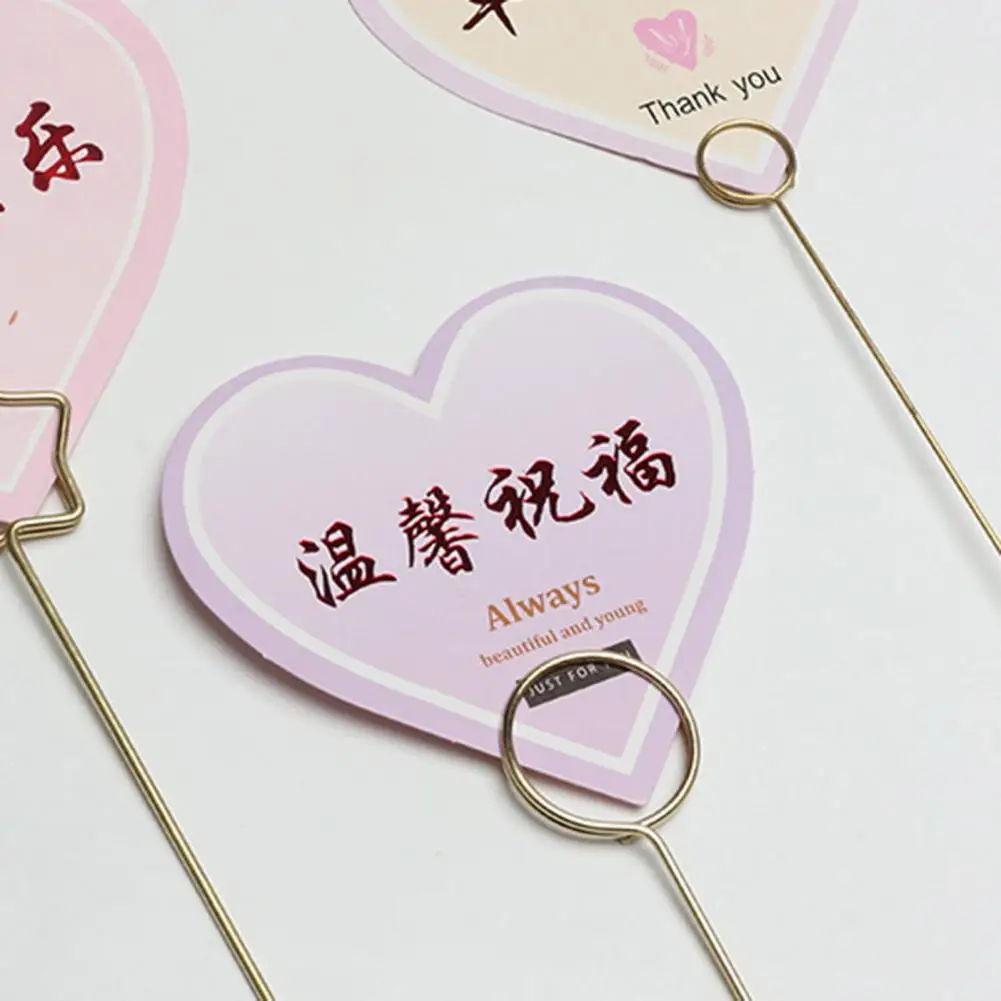 20Pcs Flower Arrangement Card Holder Photo Clip Holder Gold Metal Floral Table Number Clips for Wedding Home Decorations Place Card Holders Floral Card Holders