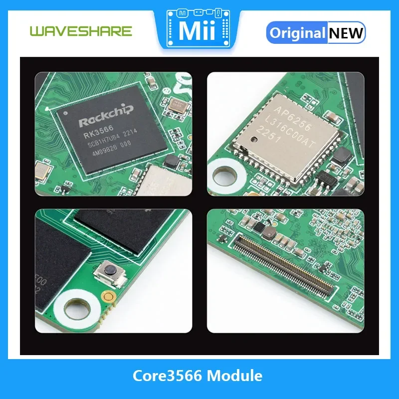 Rockchip RK3566  ھ μ, RAM/eMMC/ ɼ,   CM4, Core3566  ȣȯ