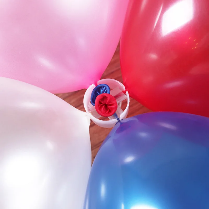 1/2 pezzi strumento per legare palloncini in plastica strumenti per nodi per compleanno matrimonio baby shower decorazioni per feste accessori per palloncini  15