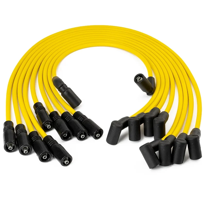 

9Pcs/Set Vehicles Part Spark Plug Wire for CADILLAC 1996-2002 CHEVROLET GMC V8 5.7L 86646 96646 2X1197