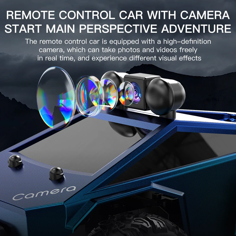 1:28 RC HD Camera FPV WIFI Mini Remote Stunt Car With LED Lights APP Control Racing Cars Toy For Kids&Adult_voghion.com
