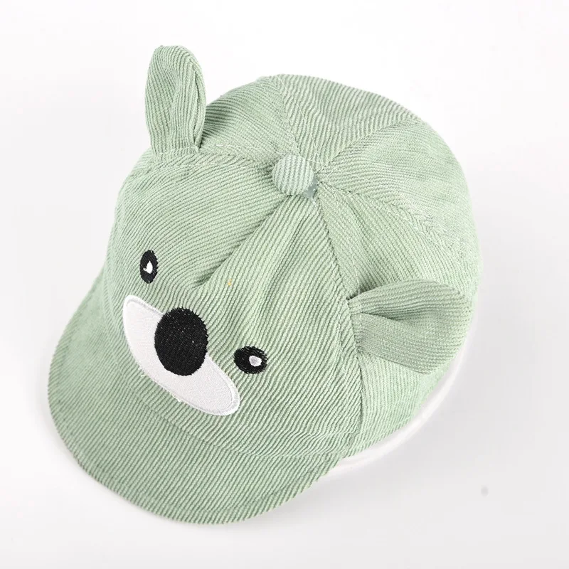 Cartoon Bear Baby Duck Tongue Hat Kids Sun Hat Baby Hat Baseball Cap Boy Girl Sunshade Peaked Cap Cotton Children Outdoor Visor Korean Kids Short Brim