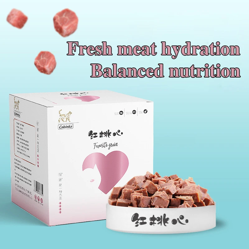 

Cat snacks young cat snacks salmon fresh sealed meat bag fattening gill nutrition wet food canned food