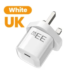 Compact PD33W Fast Charging USB - C Charger Adapter - UK