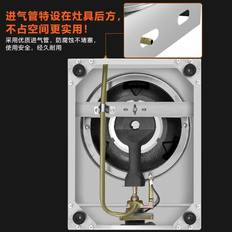 Gas Stove Single Burner Stove Liquefied Desktop Natural Gas Household Raging Fire Furnace