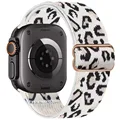 White leopard print