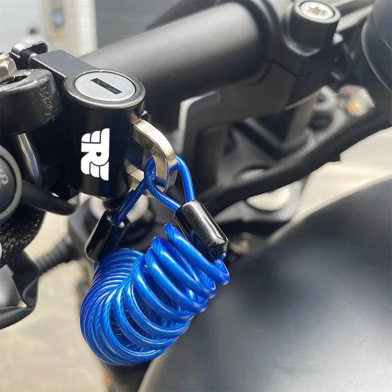 For Royal Enfield Bullet/Meteor/Classic 350 500 Interceptor 650 Continental GT 535 Himalayan 411 2023 Motorcycle Helmet Lock