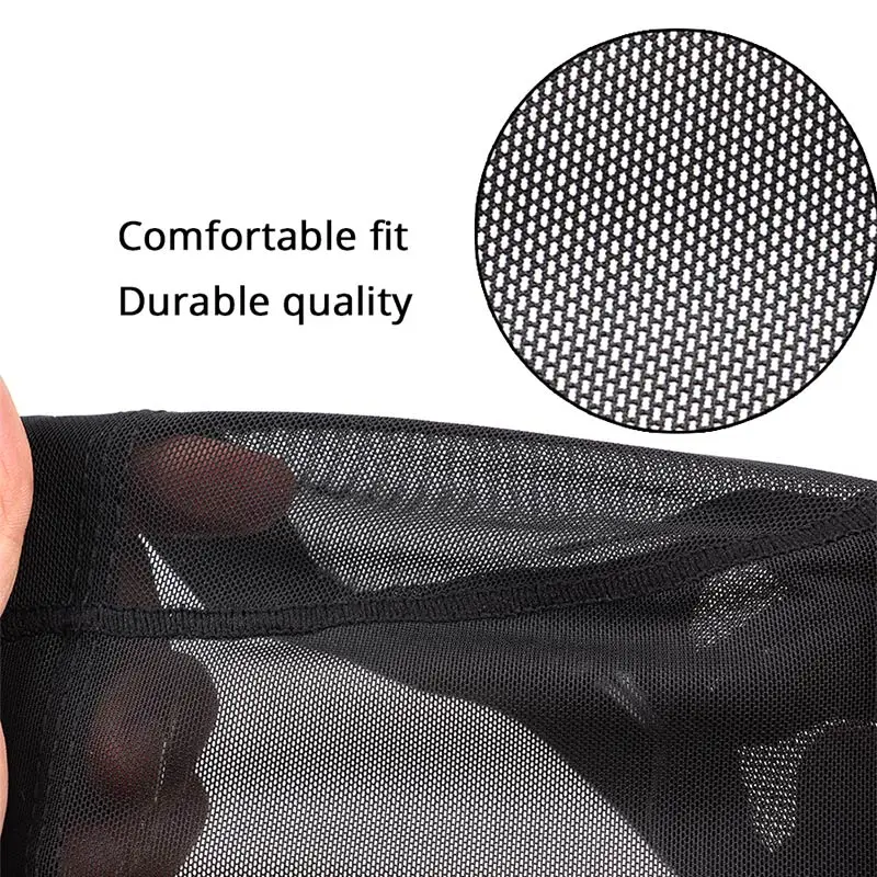 Wig Caps 5Pcs/Set Wig Making Tools Mesh Wig Cap For Making Caps With Adjustable Band For Fixed Wigs Steel Comb Clips 6 Teeth