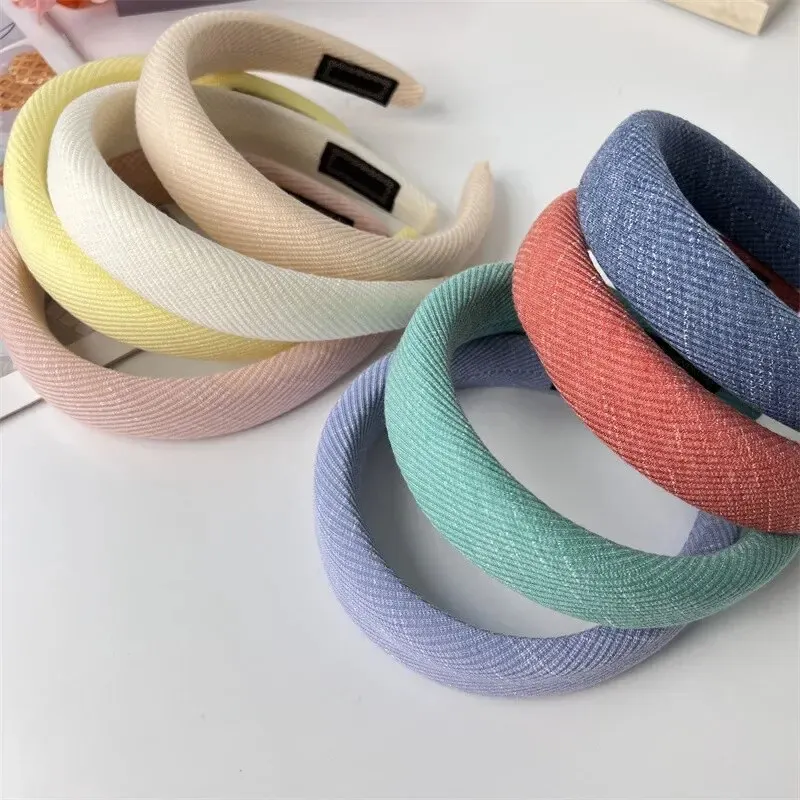 2023NewFashionableSpongeHairTiesHighCrownPressureBandsWomen