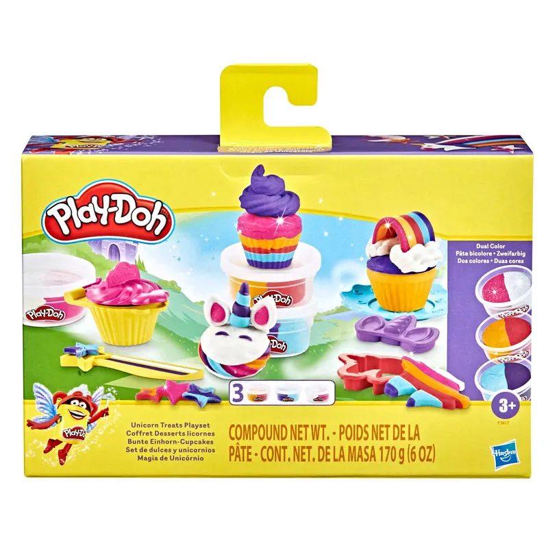 Kit Cozinha Infantil Com Biscoito + Boneca E Cupcake Girls Dessert