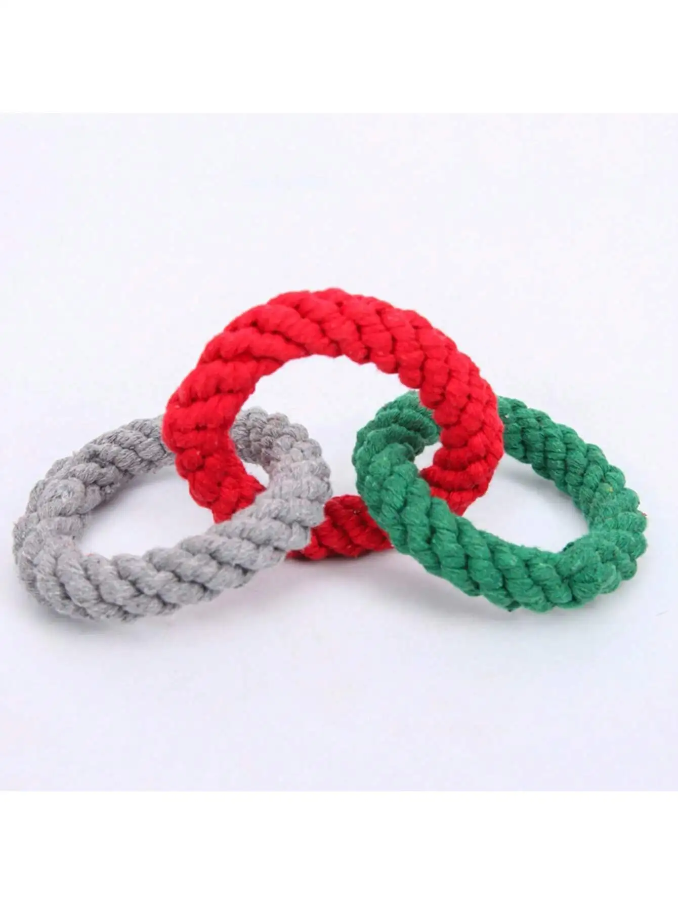 1pc Large Tough Chew Toys for Aggressive Chewers Large Breed,Heavy Duty Dental Rope Toys Kit for Medium Dogs,Cotton Puppy 4