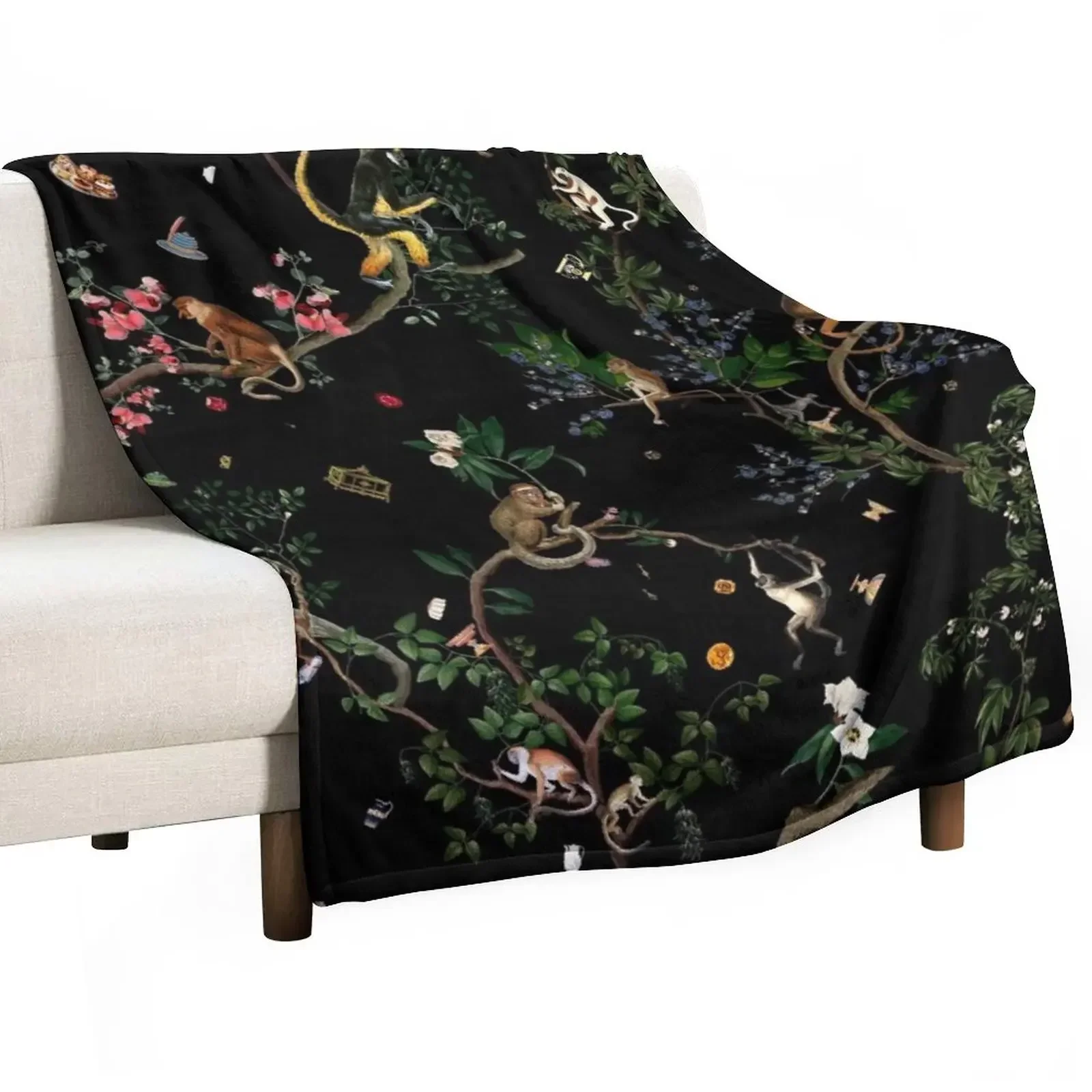 

Monkey World Throw Blanket Sleeping Bag For Baby Blankets