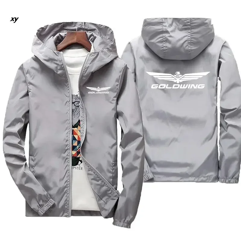 2024 Spring and Autumn New Outdoor Plus Size Casual Windproof Jacket Men's Sports Shirt Fashion Street Personality Jacket