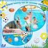 Inflatable Sports Balls Set Football Baseball Basketball Summer Beach Pool Party Toys for Kids Outdoor Water Play 4