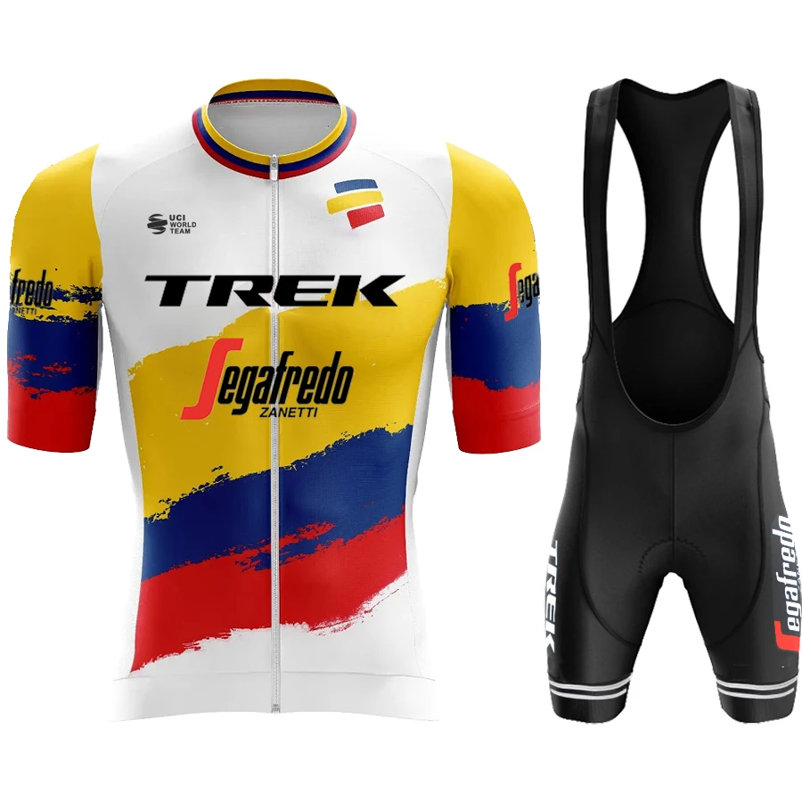 TREK Cycling Suit Man Pants Mtb Summer Bike Jersey Men's Bicycles Set Bib Clothing Shorts Jerseys Racing Blouse Uniform Uniforms 4