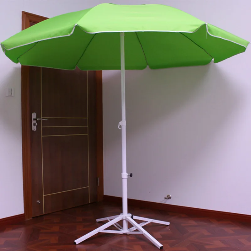 Outdoor Sun Umbrella Base Stand Portable Beach Patio Fishing Parasol Ground Bracket Folding Steady Umbrella Holder 3.4cm Pole