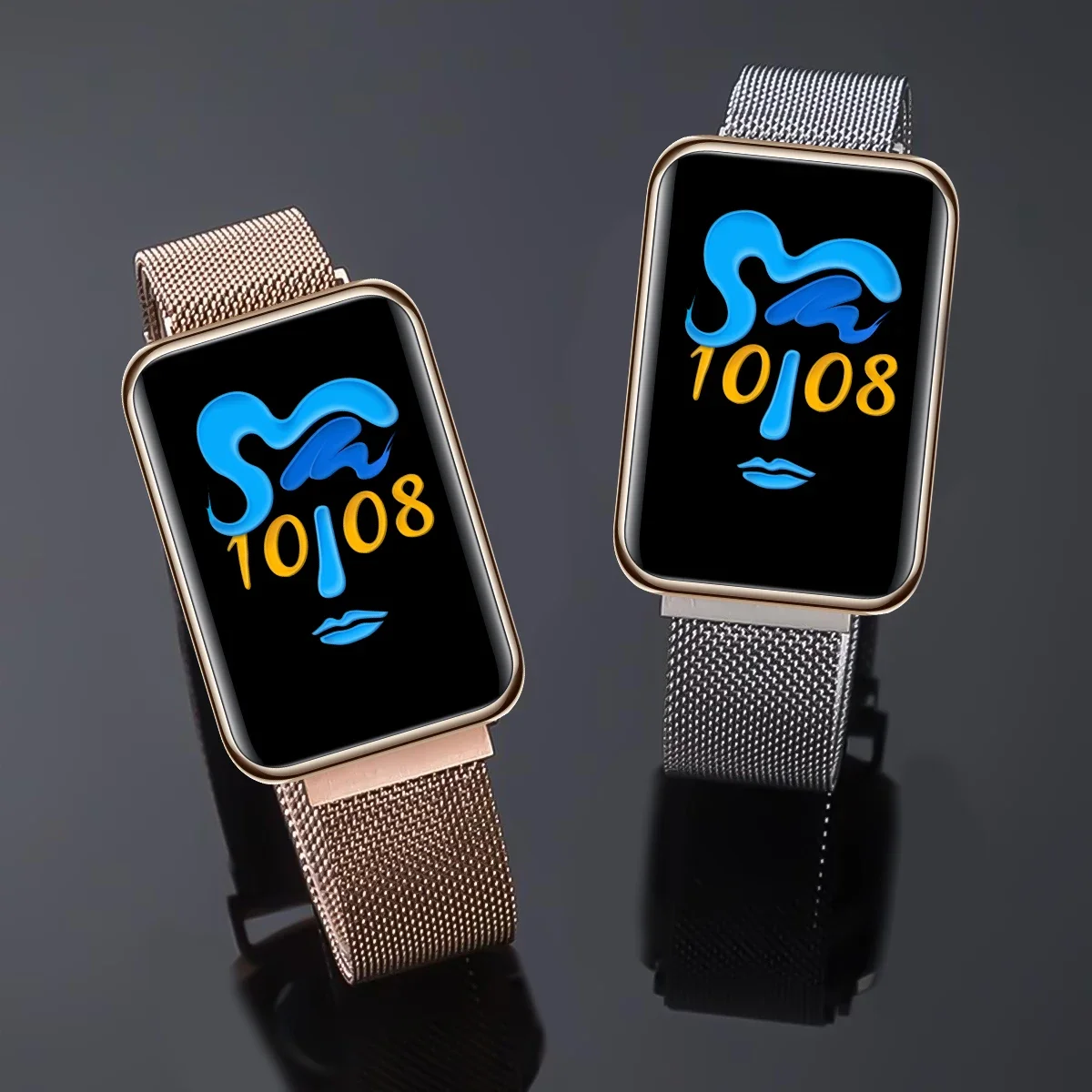 Enhanced Stainless Steel Magnetic Milanese Loop Strap – Elegant Metal Wristband Replacement Band