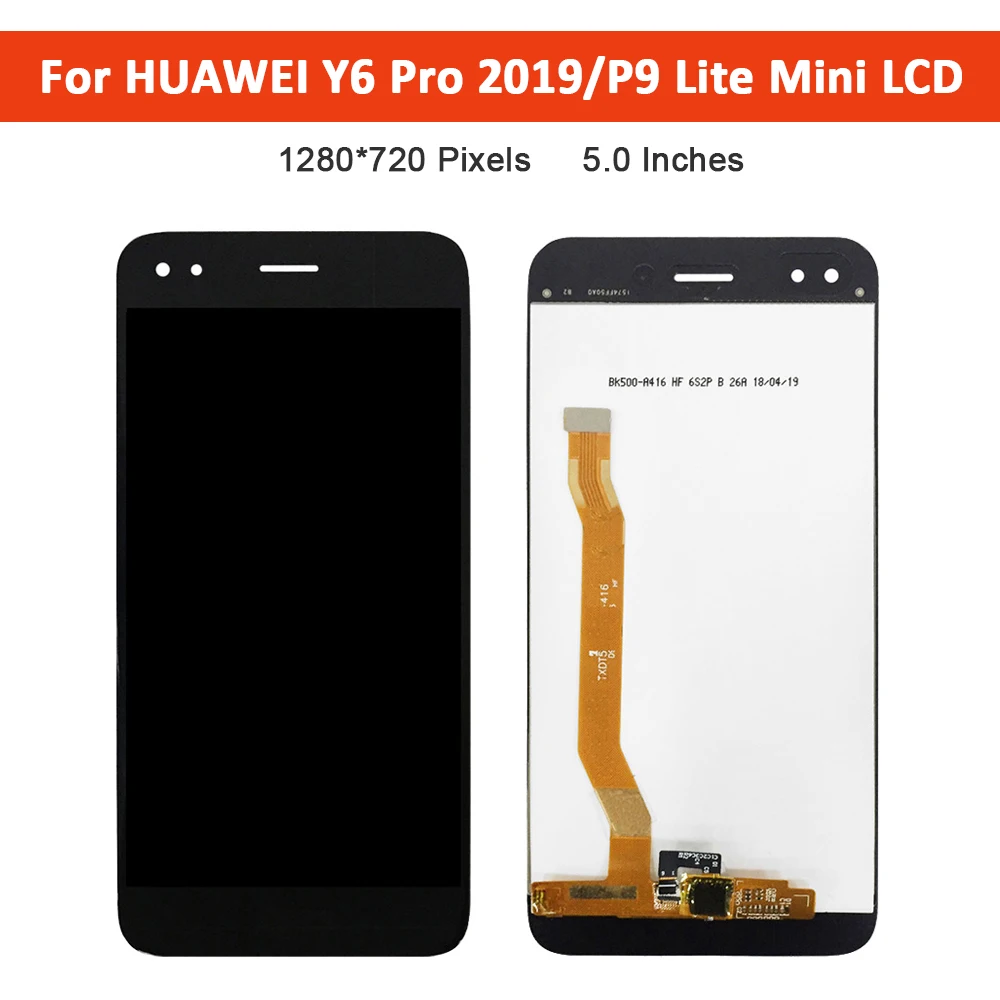 5.0" Display For Huawei Y6 Pro 2017 LCD Touch Screen Digitizer Assembly P9 Lite Mini SLA-L02 L22 L03 | Мобильные телефоны и