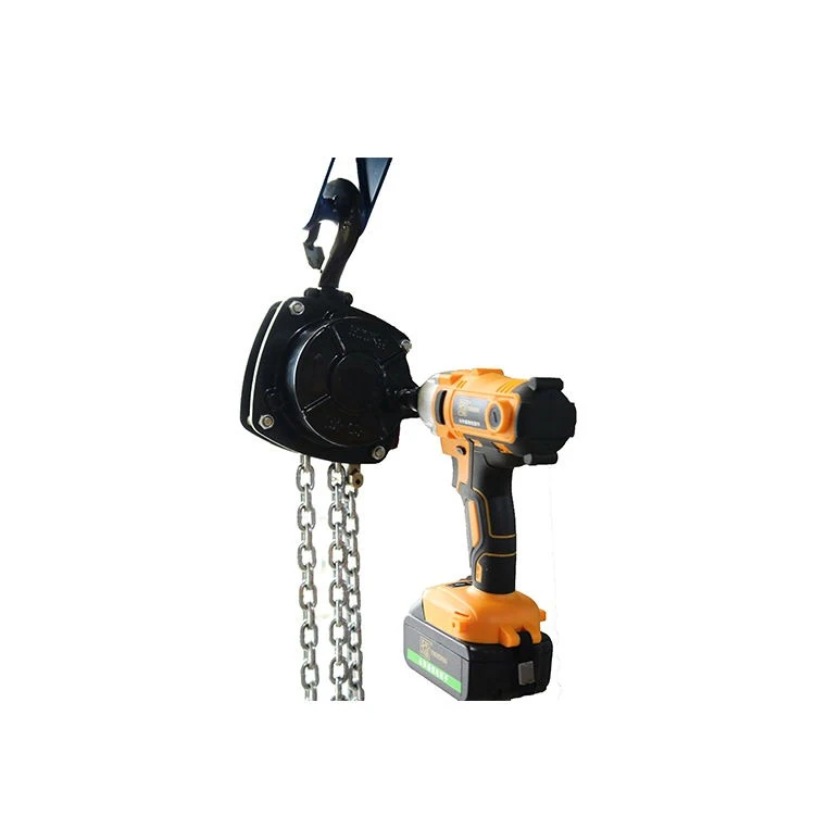 

125 KG to 3000 KG Electric block hoist driven by electric screw driver