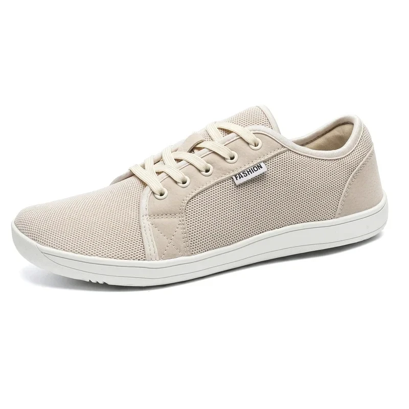 Womens Wide Toe Shoes Barefoot Unisex Plus Size Casual Sneakers Breathable Minimalist Shoes for Men Zero Drop Sole Walking Flats 6