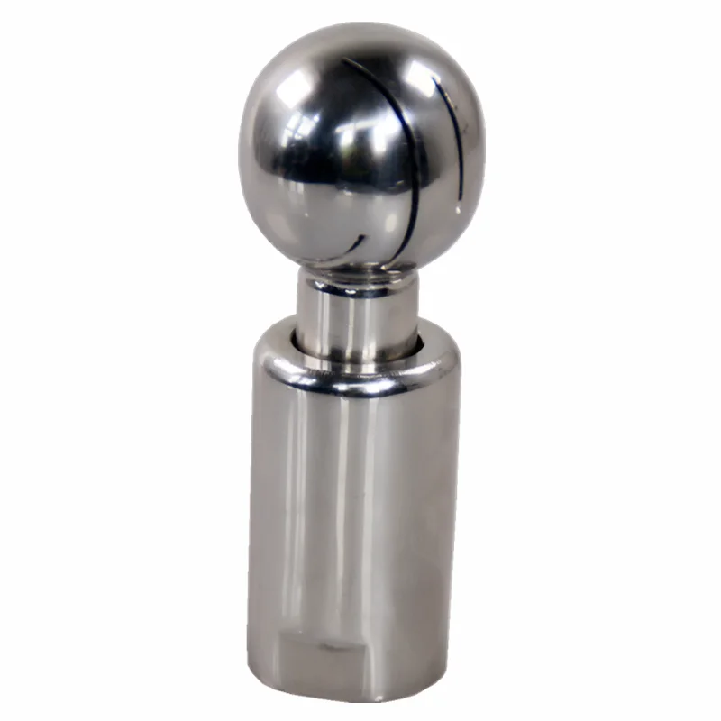 Bola De Limpieza Giratoria CIP - Acero Inoxidable 304, Rosca Interna De 1/2" A 2", Para Tanques Y Limpieza Industrial