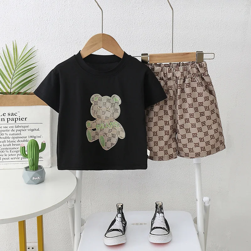 

Baby Boys Clothes Sets Summer 0 1 2 3 Years Old Toddler Fashion T-shirts Shorts 2pcs Tracksuits For Newborn Infants Sports Suits
