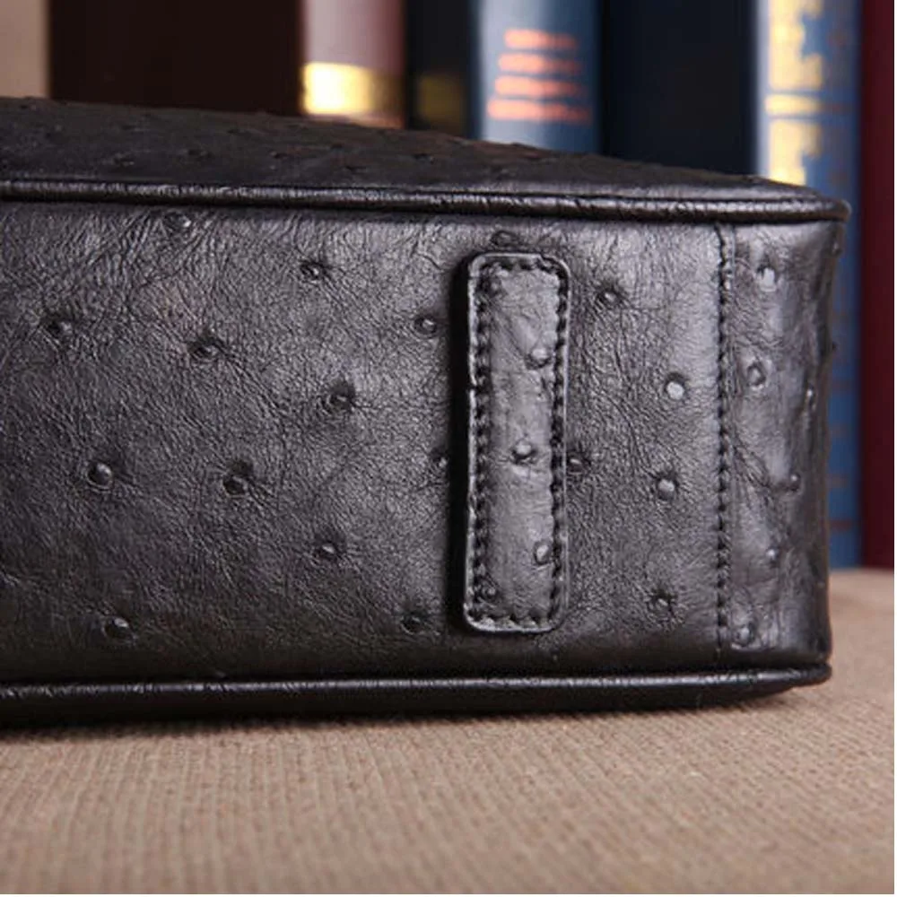 Рисунок 2 - Мужской портфель kexima из страусиной кожи