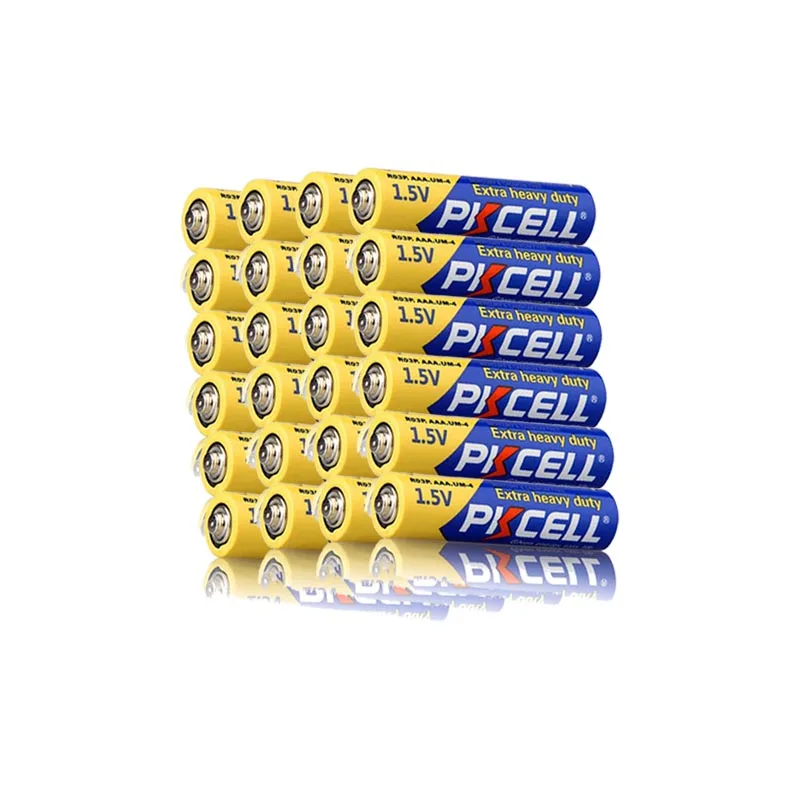 20 Batterie Pkcell R03P 1.5V Aaa Batterie 3A Batterie Monouso Super Resistenti Per Termometro