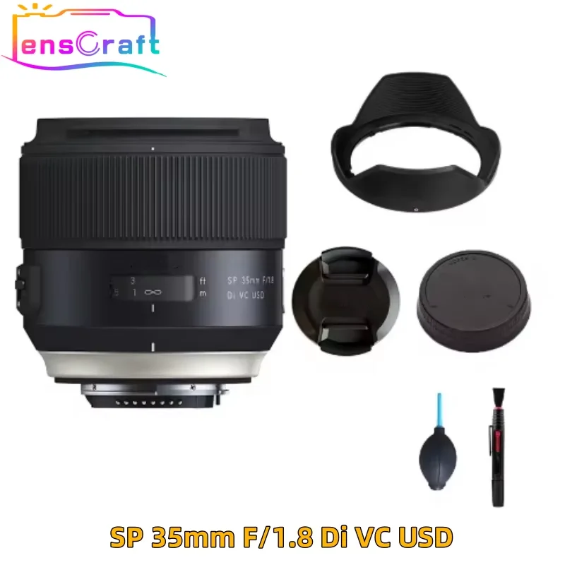 98%new SP 35mm Di VC USD Lens for Canon or Nikon mount for