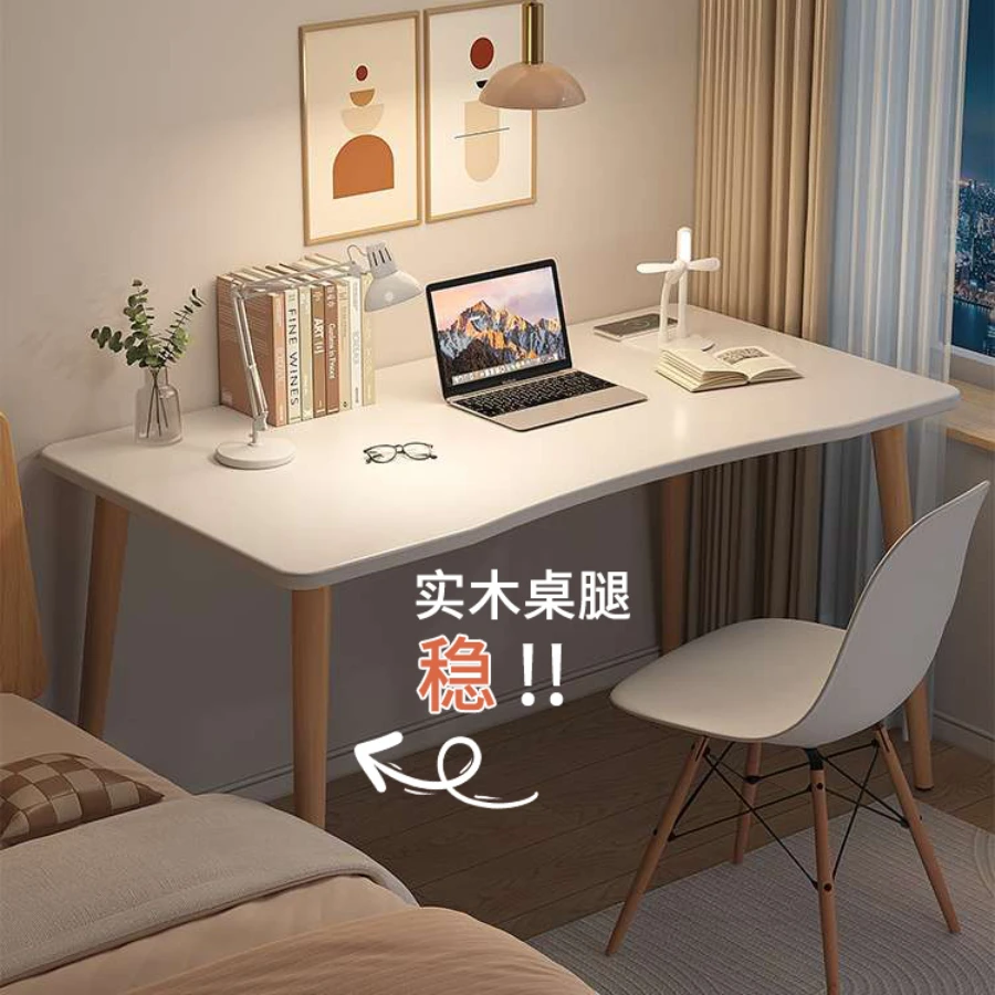 간단한 컴퓨터 책상 작업대, 가정용 책상, 공부 독서, 쓰기 책상, 단단한 나무 책상, 가구 