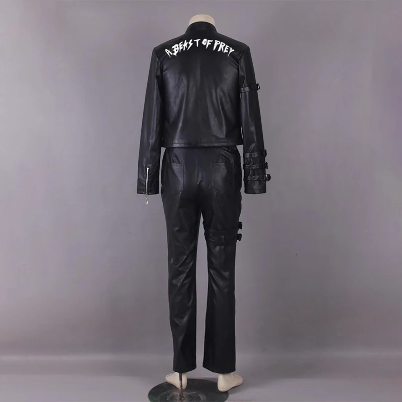 The King of Fighters: K',K DASH | Cosplay Costume Set 25 The King of Fighters-Inspired K' Cosplay Costume for Men