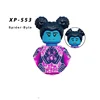 Latest SpiderMan Blackened spot Building Blocks Hero Anime Bricks Dolls Mini Action Toy Figures Assemble Blocks Children Gifts 6
