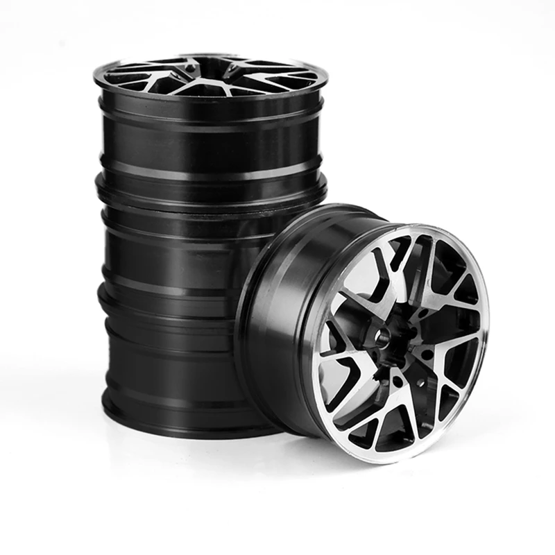 

Металлическая ступица колеса, обод для HSP Tamiya HPI Kyosho Sakura Traxxas Redcat Black