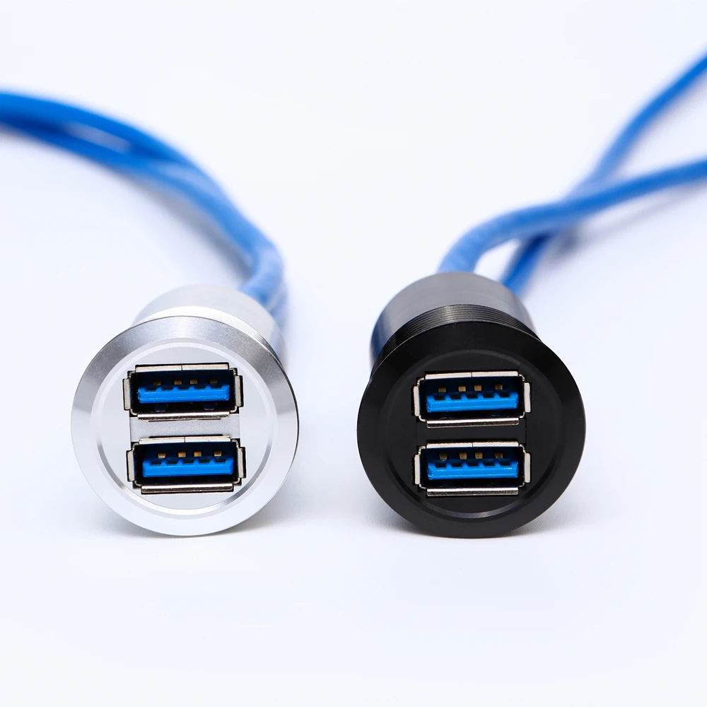 Female Usb Connector Panel | Usb Connector | Double Female Sockets - Connectors -
