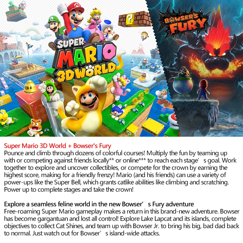Super Mario 3d World Nintendo Switch Game  Game Super Mario 3 Nintendo  Switch - Game Deals - Aliexpress