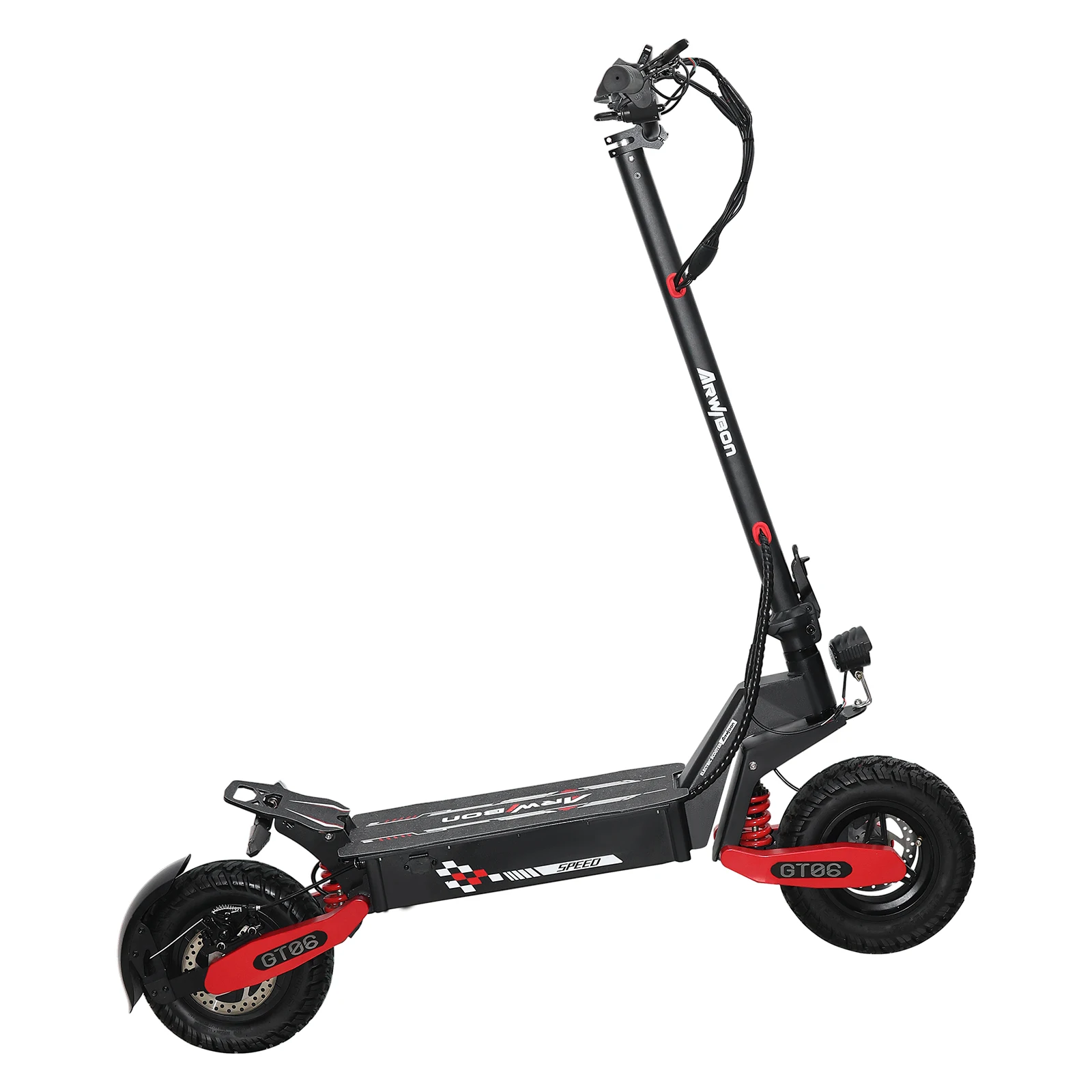 New electric scooter 1200w motor fast 50km/h 48v battery long range 65km LED display 11 inch adult off-road electric scooter electric scooter