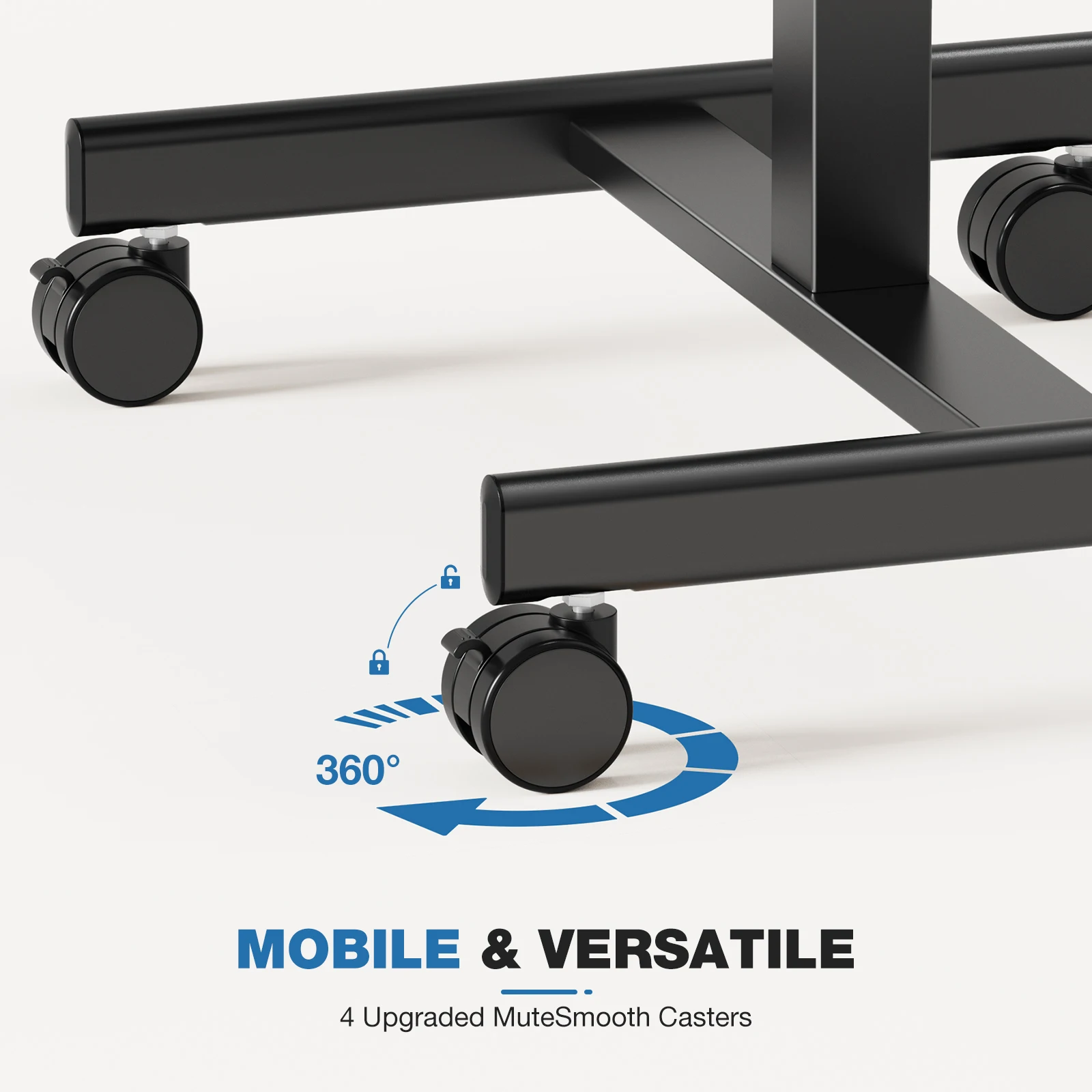 sturdy metal frame
