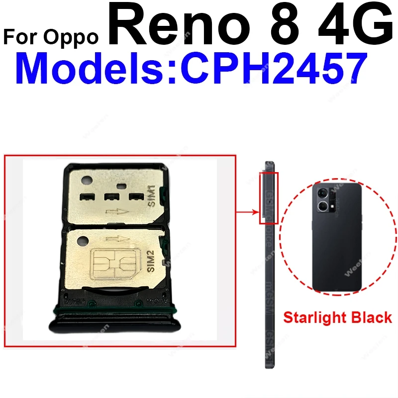 SIM Card Slot and Micro SD Card Reader Holder Socket Repair Parts