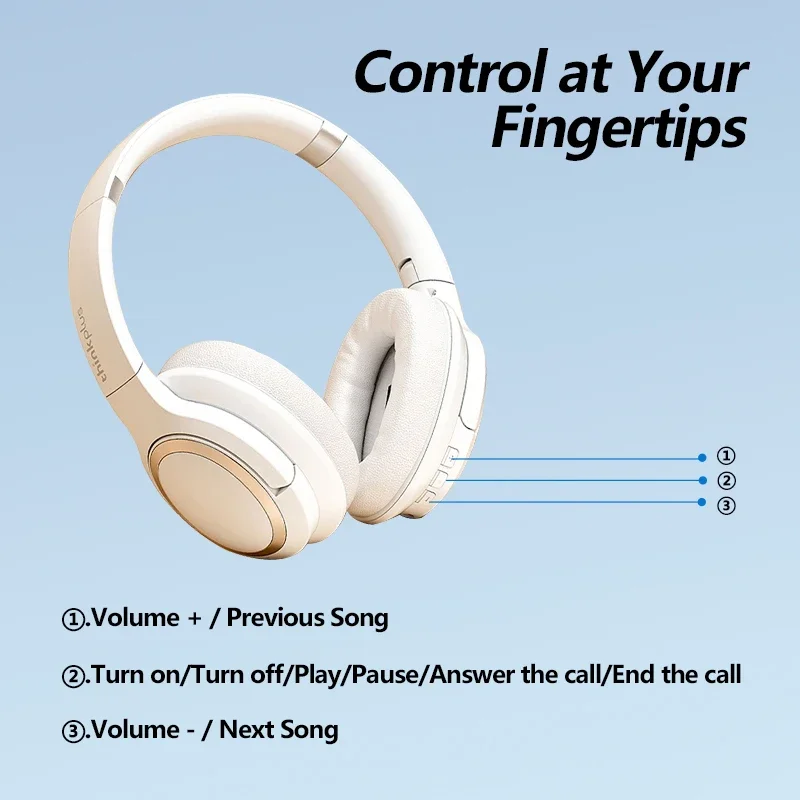 기존 Lenovo TH40 스포츠 헤드폰 스테레오 무선 블루투스 이어폰 헤드셋 (마이크 이어폰 포함) HIFI 사운드 게임 400mAh