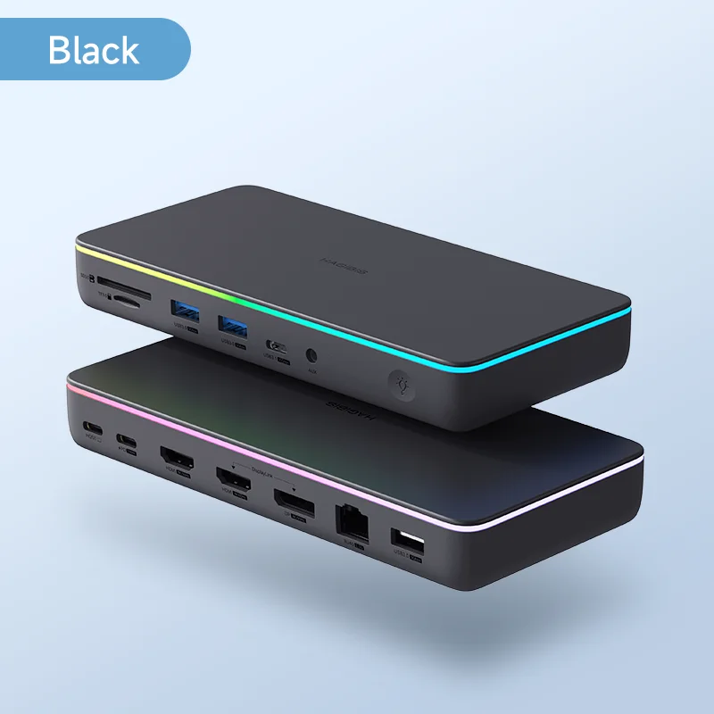 Hagibis IPSディスプレイ3.5インチ Docking Station Hagibis 3.5inch IPS Mini Screen AIDA64 Mini PC CPU RAM HDD